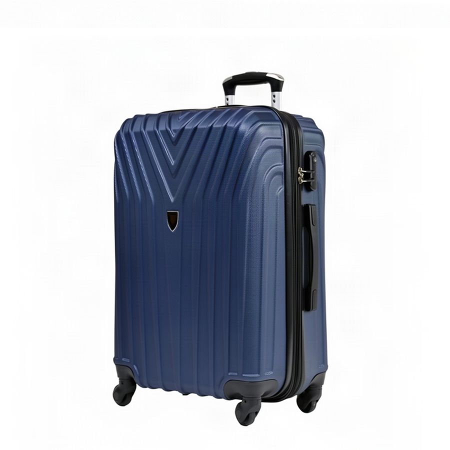 medium suitcase ABS plastic tŭmno sin dark blue 0163673
