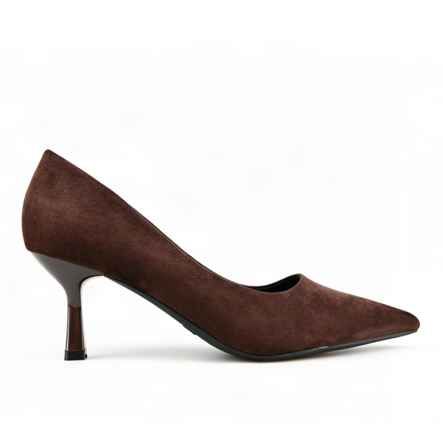 pantofi damă textil maro 0163014