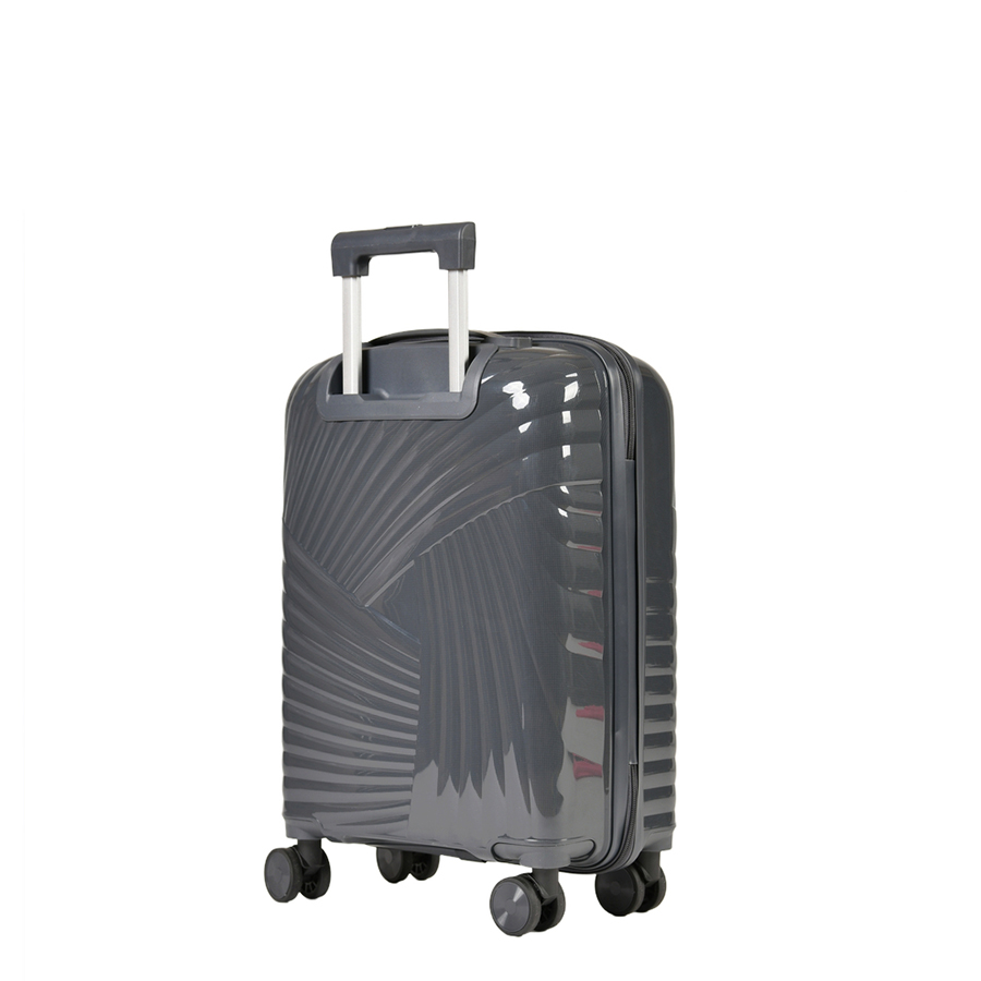 small suitcase polypropylene dark gray 0161604