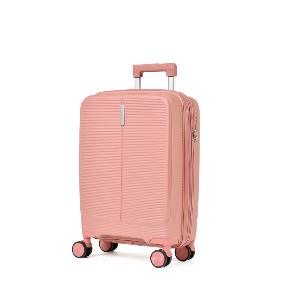 small suitcase polypropylene pink 0161409