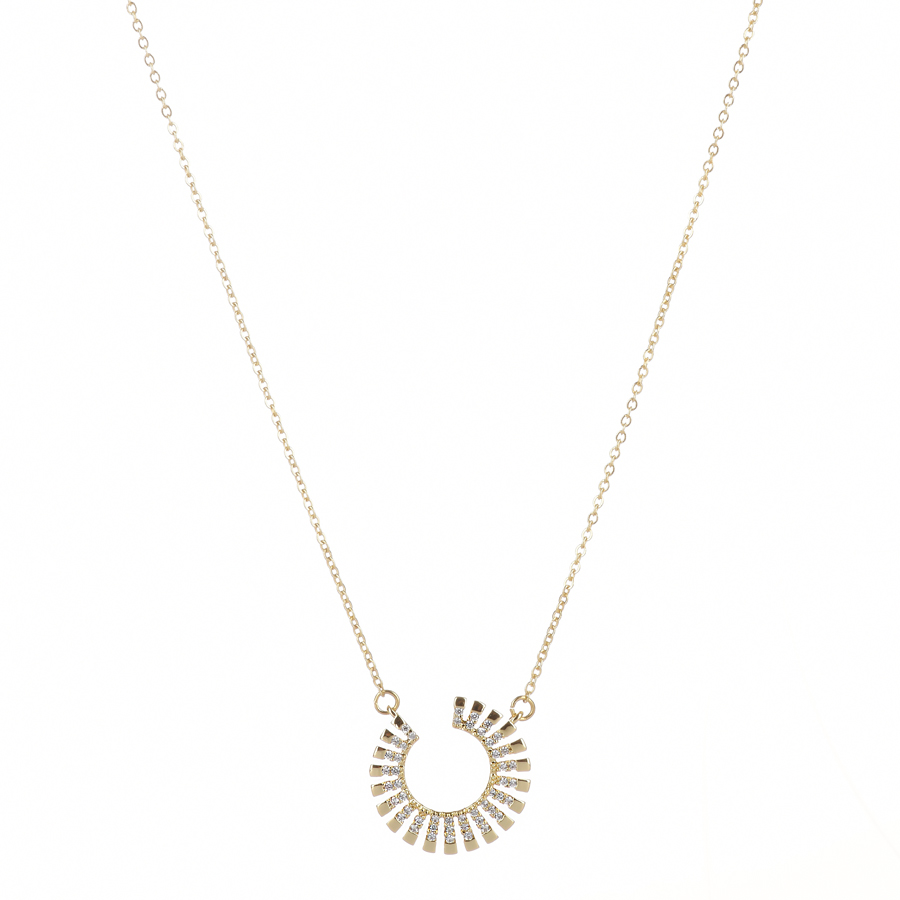lady's necklace brass gold 0164799