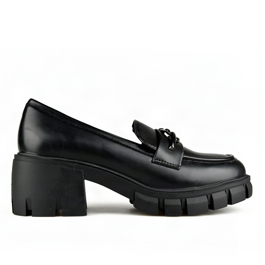 lady's shoes synthetic leather black 0164195