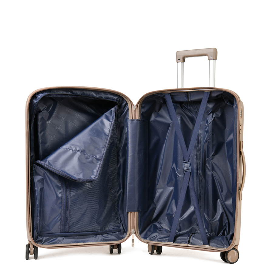 small suitcase polypropylene light brown 0161430