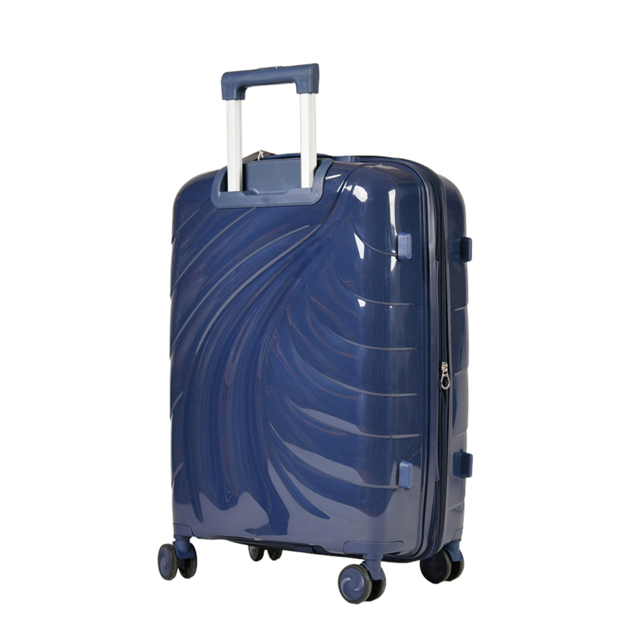 medium suitcase polypropylene tŭmno sin dark blue 0161593