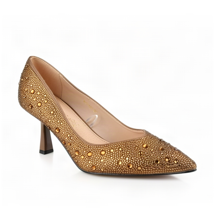 pantofi damă piele ecologică maro 0162992