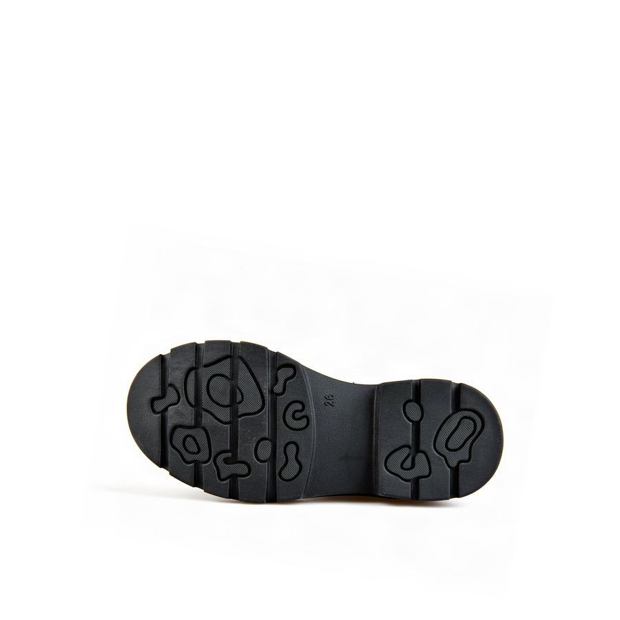 kids boots synthetic leather black 0162556