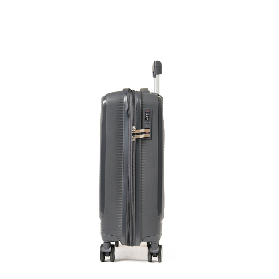 small suitcase polypropylene dark gray 0161418