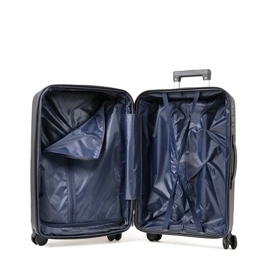 small suitcase polypropylene dark gray 0161418
