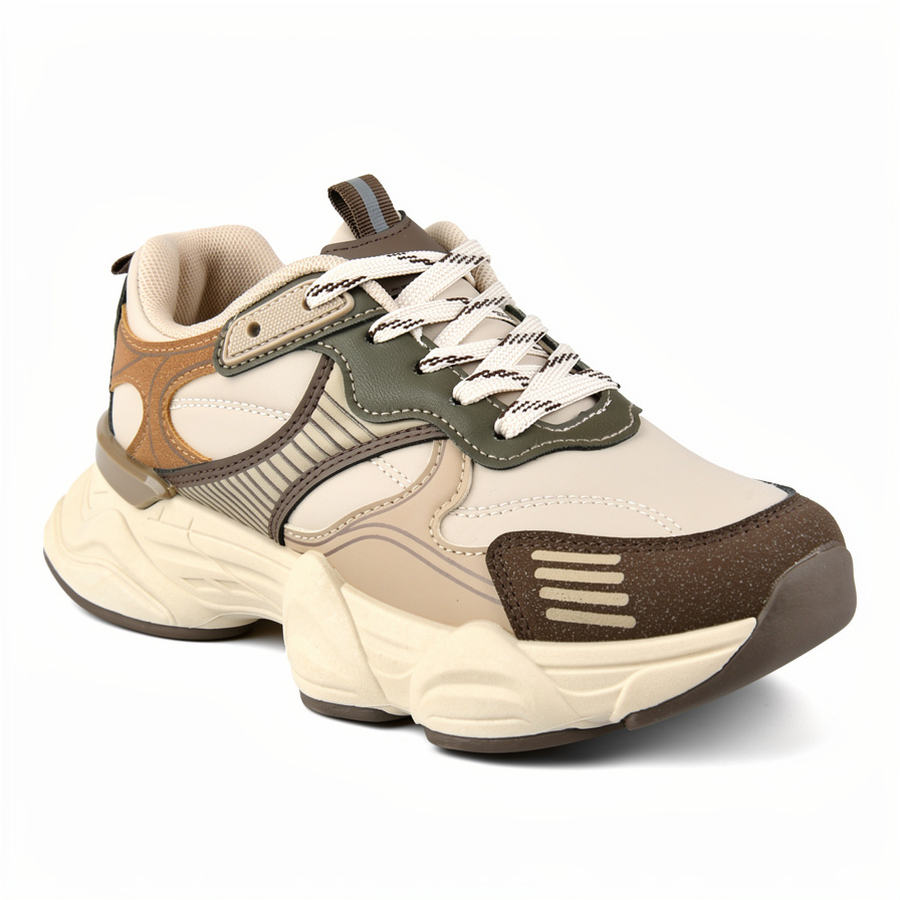 adidași damă piele ecologică bej 0162725