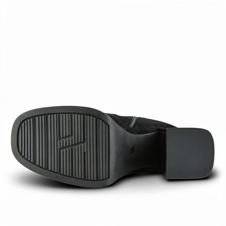 botine damă textil negru 0162051