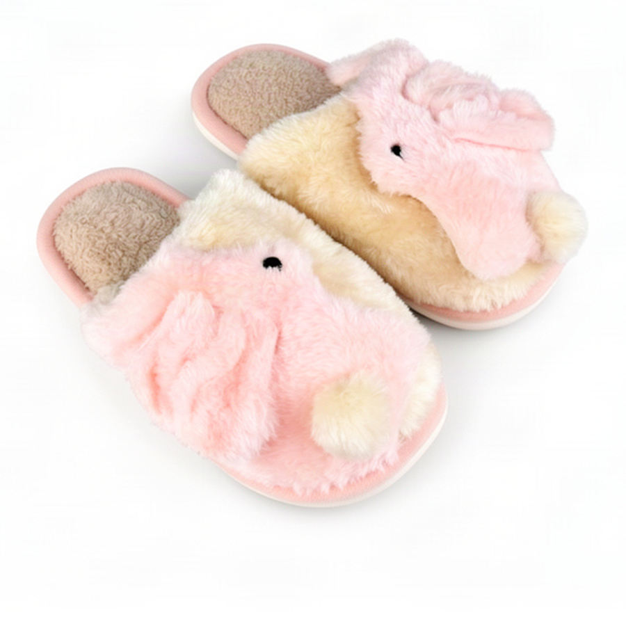 lady's slippers textiles pink 0162086