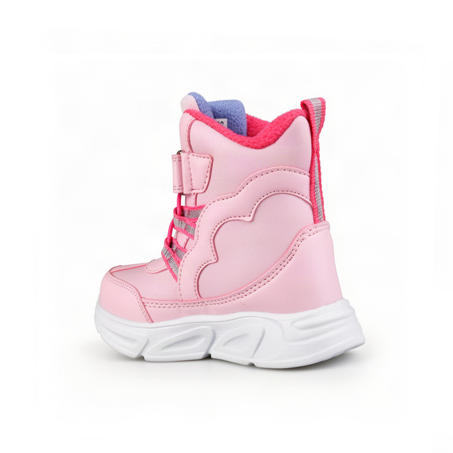 kids boots synthetic leather pink 0162291
