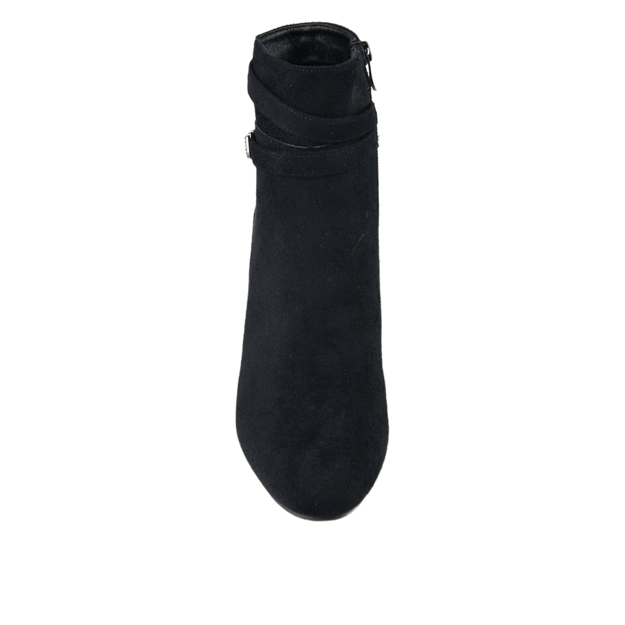 botine damă textil negru 0162433