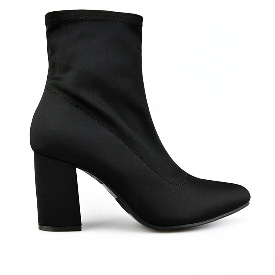 botine damă textil negru 0162842