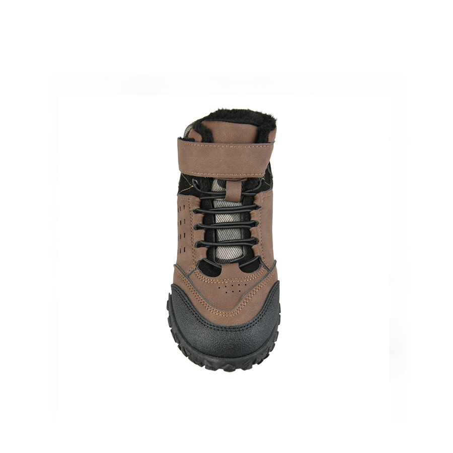 kids boots eco leather/textile brown 0163389