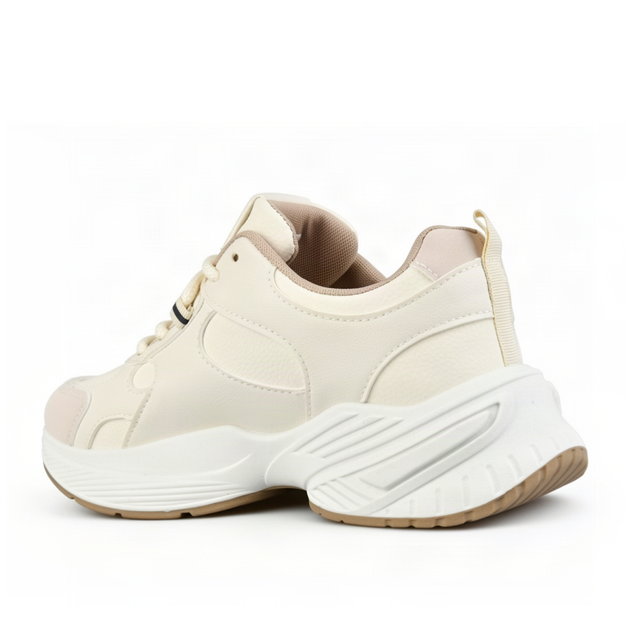 adidași damă piele ecologică bej 0163319