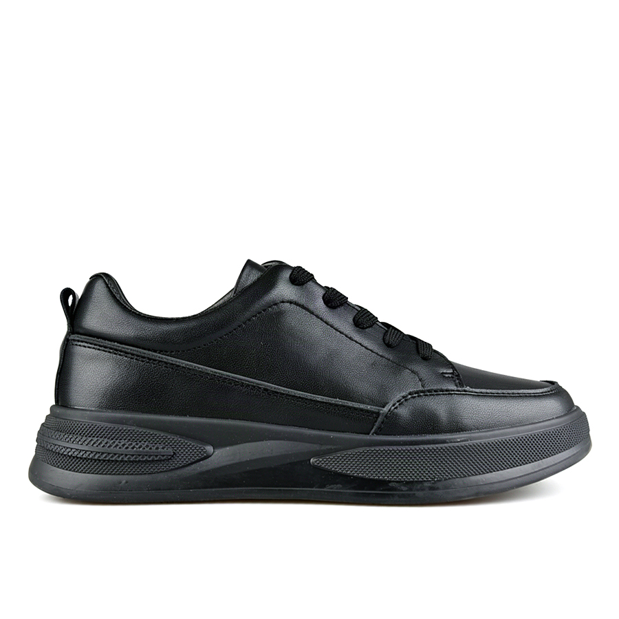 adidași damă piele naturală negru 0163340