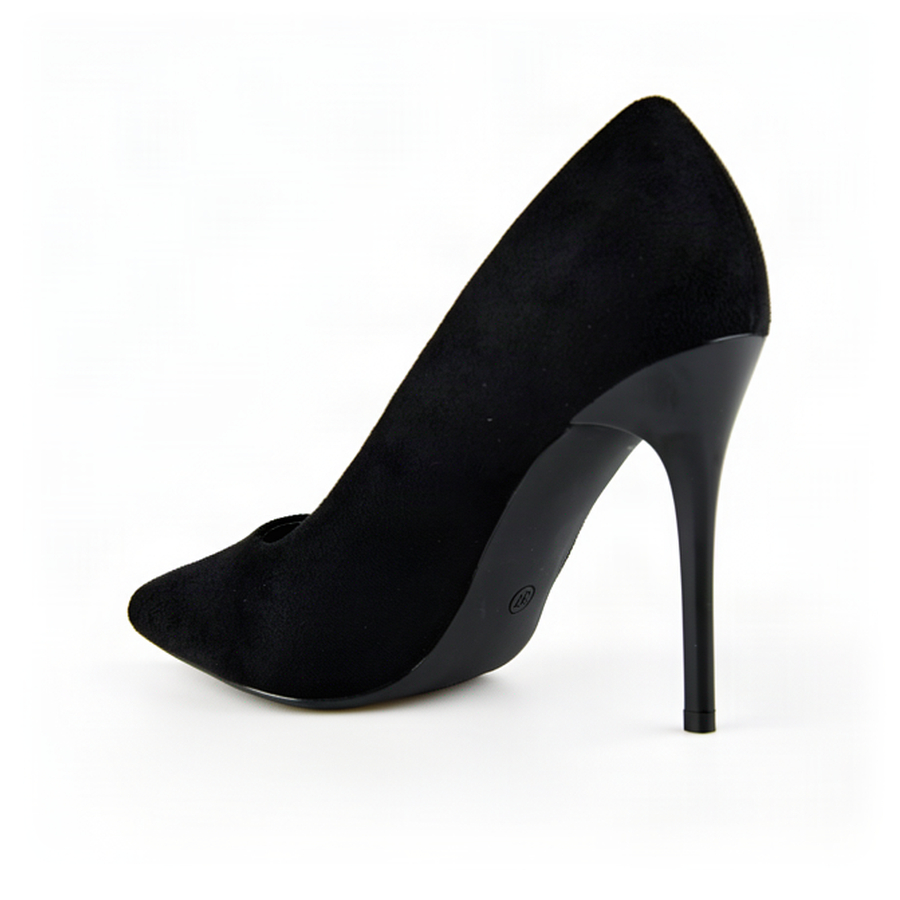 pantofi damă textil negru 0163021