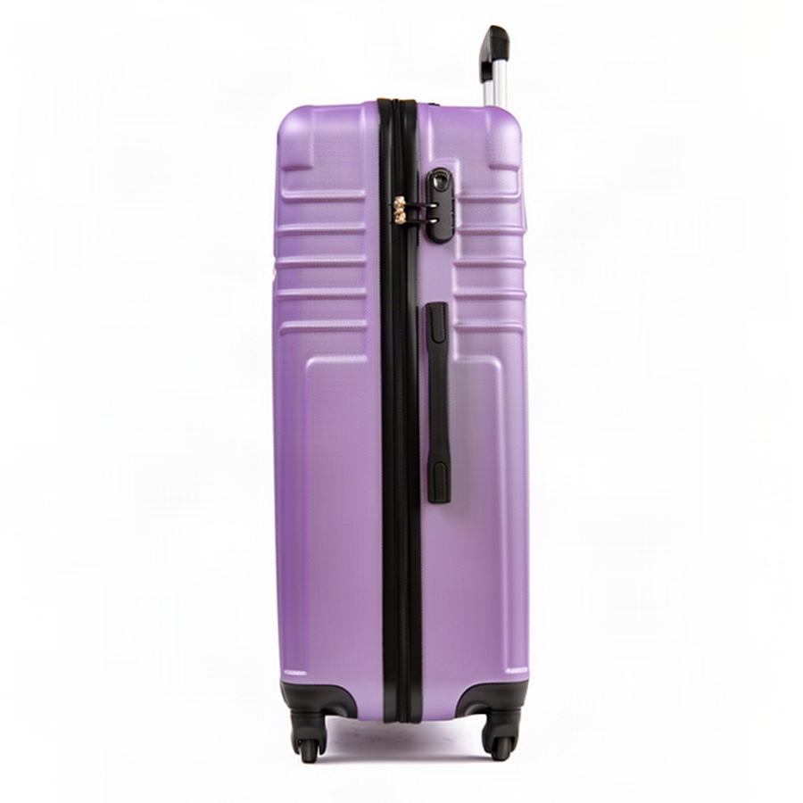 big suitcase ABS plastic purple 0163680