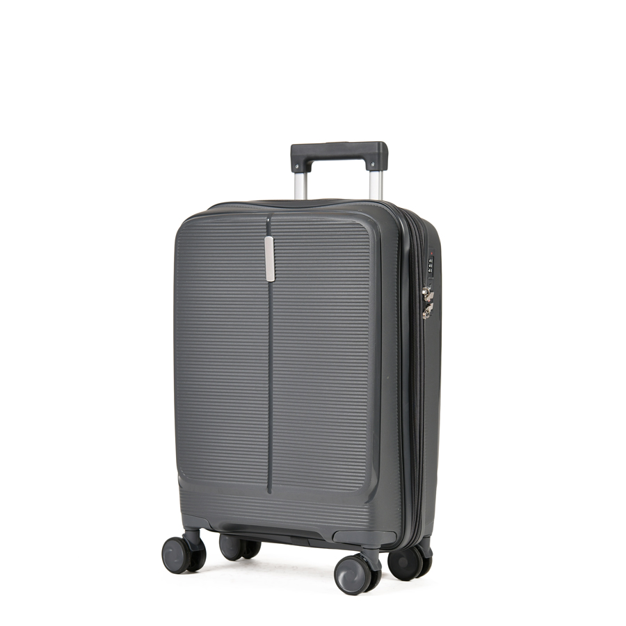 small suitcase polypropylene dark gray 0161418