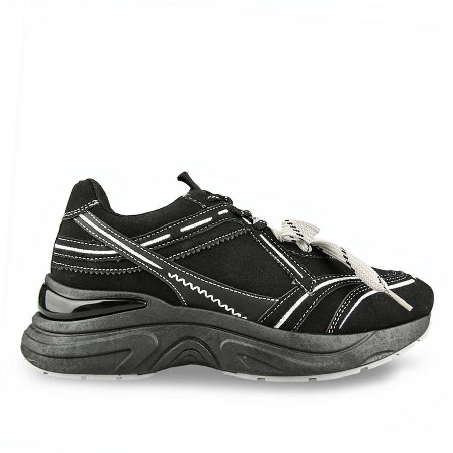 adidași damă textil negru 0162731