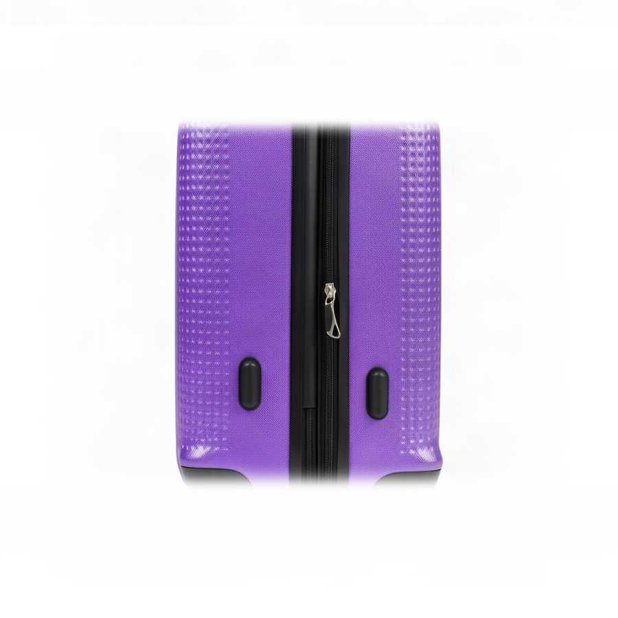 big suitcase ABS plastic purple 0163689