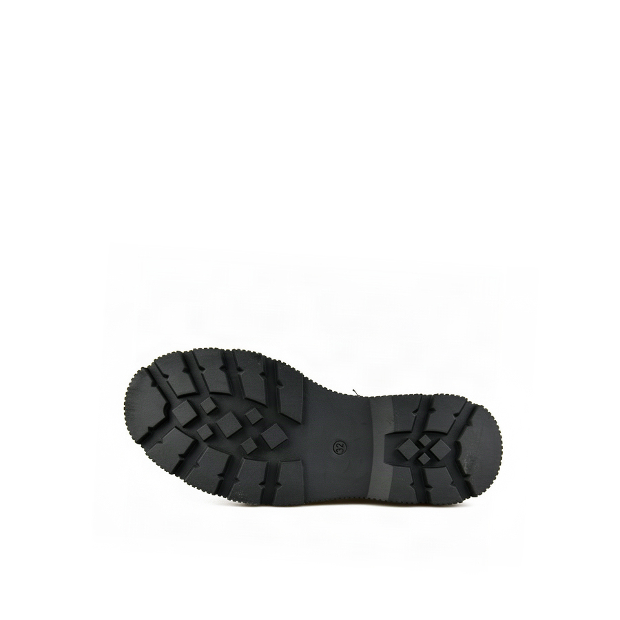 kids boots synthetic leather black 0162548