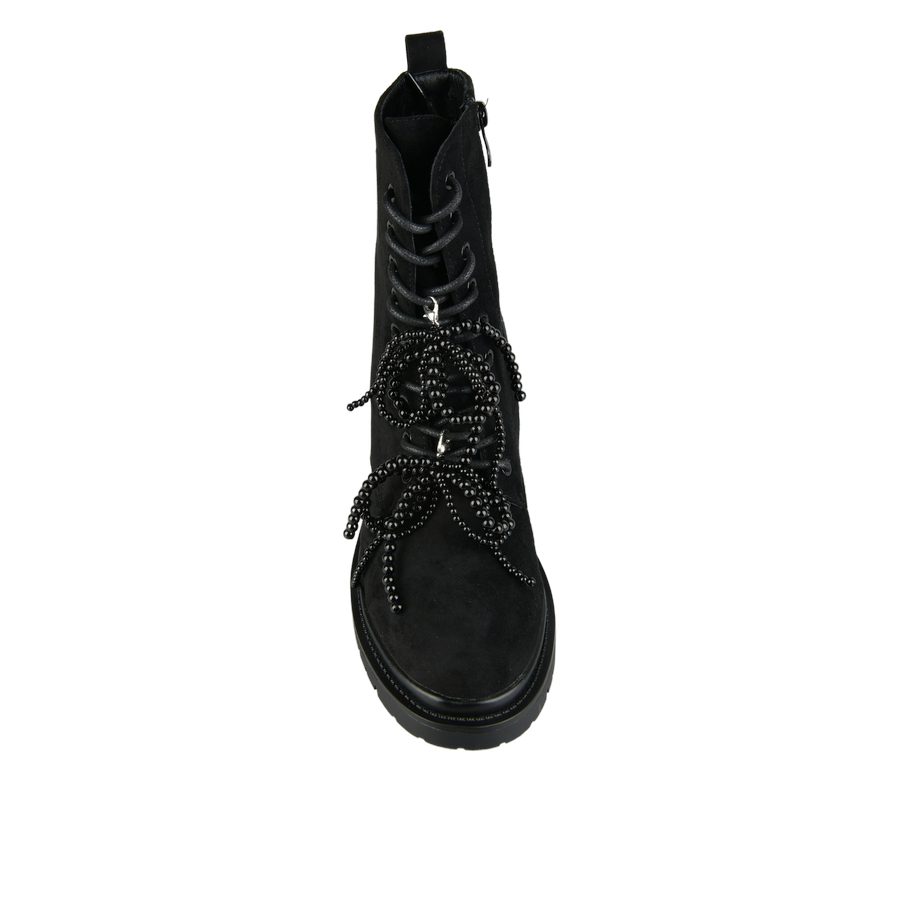 botine damă textil negru 0162790