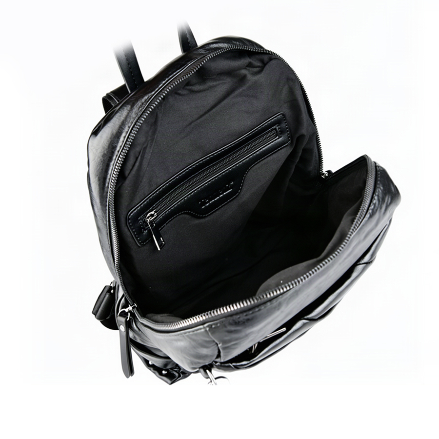 rucsac damă piele ecologică negru 0163171