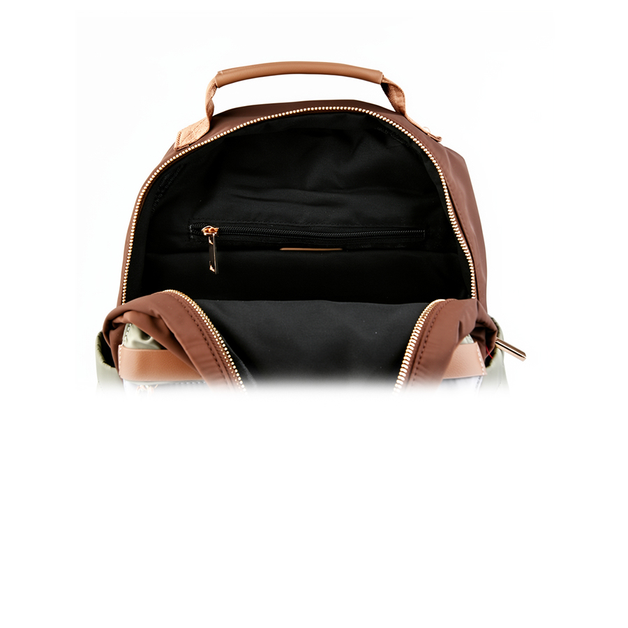 rucsac damă textil maro 0163124