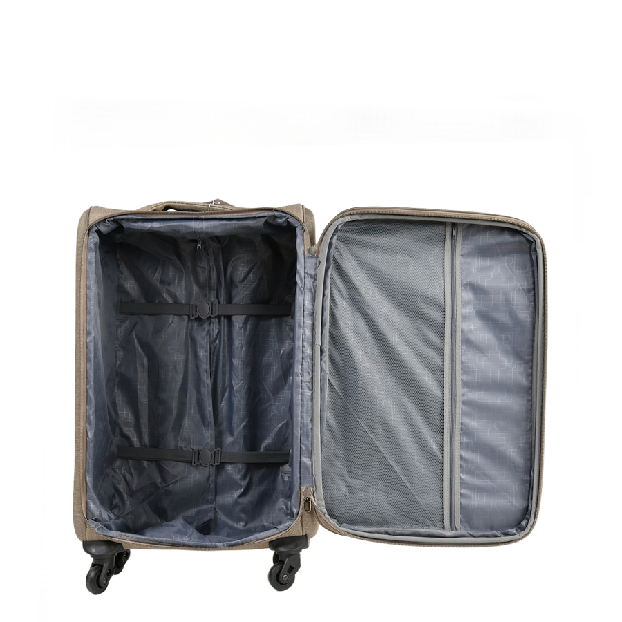 small suitcase textile beige 0163705