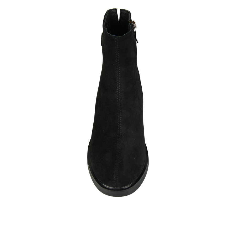 botine damă textil negru 0163403