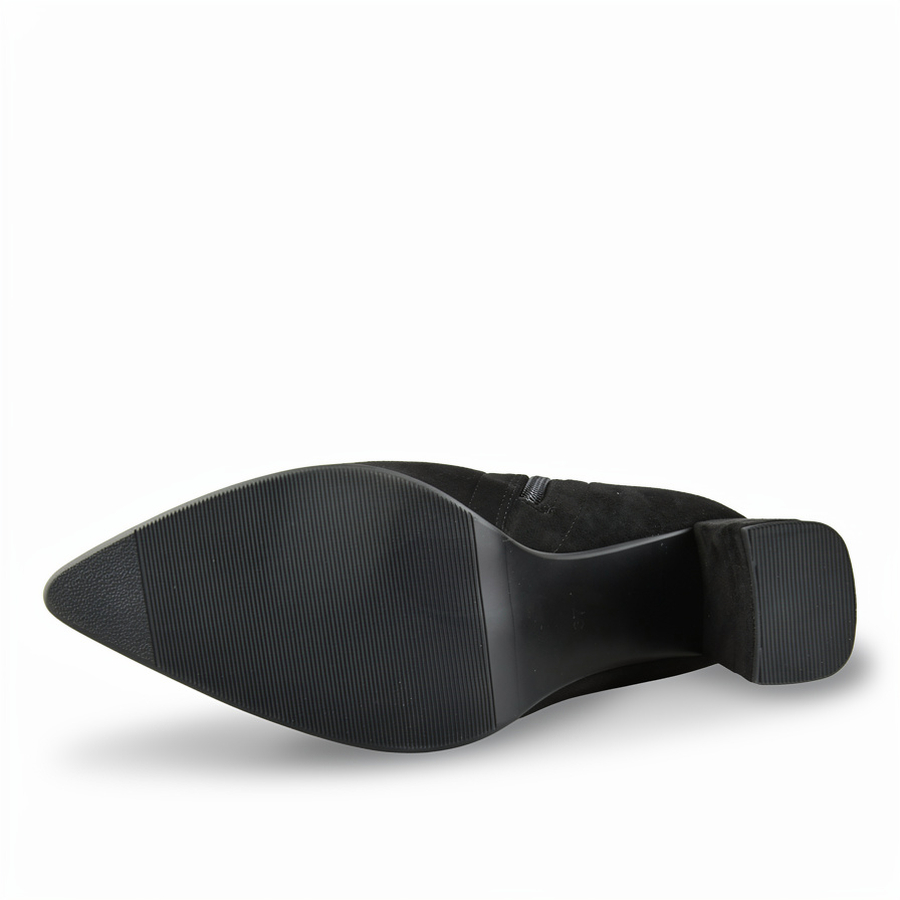 botine damă textil negru 0162062