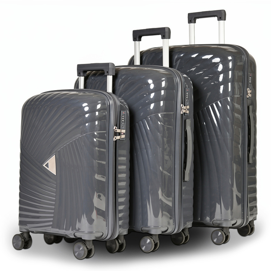 small suitcase polypropylene dark gray 0161604
