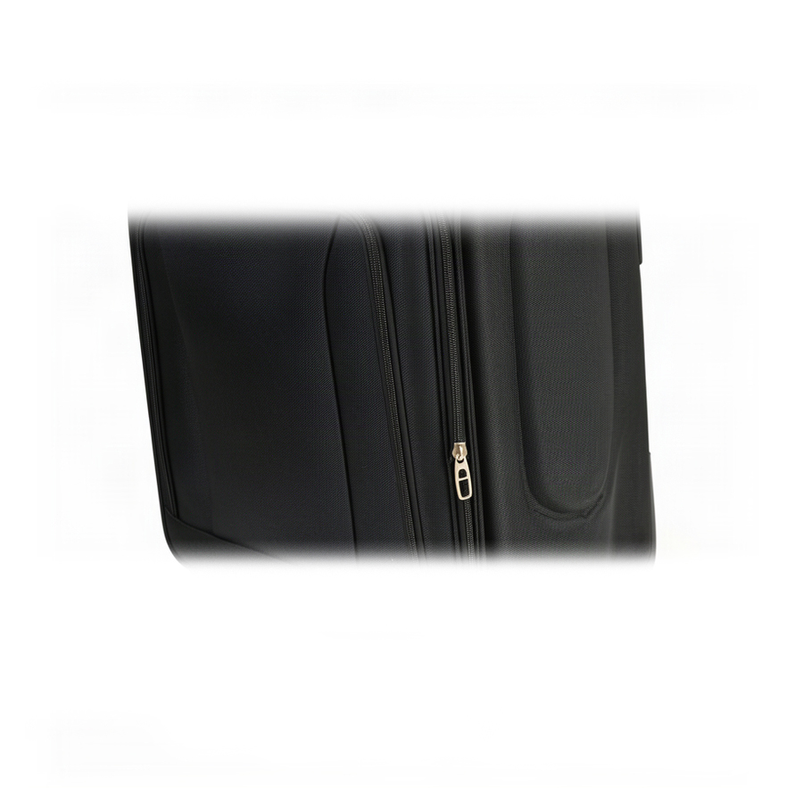 big suitcase textile black 0163713