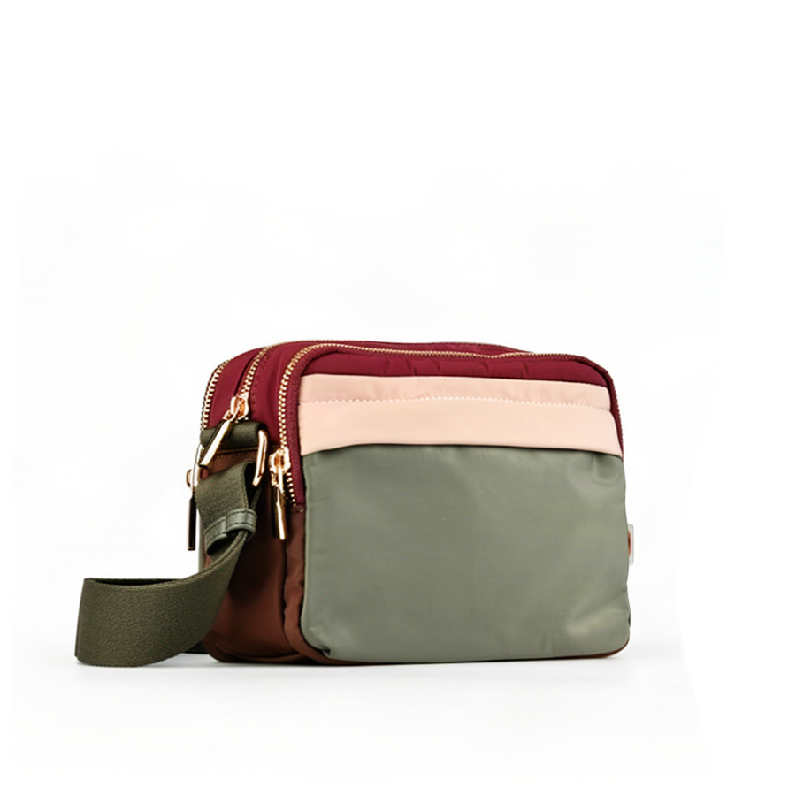 geantă damă textil bordo 0163123