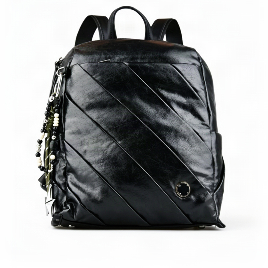 rucsac damă piele ecologică negru 0163171