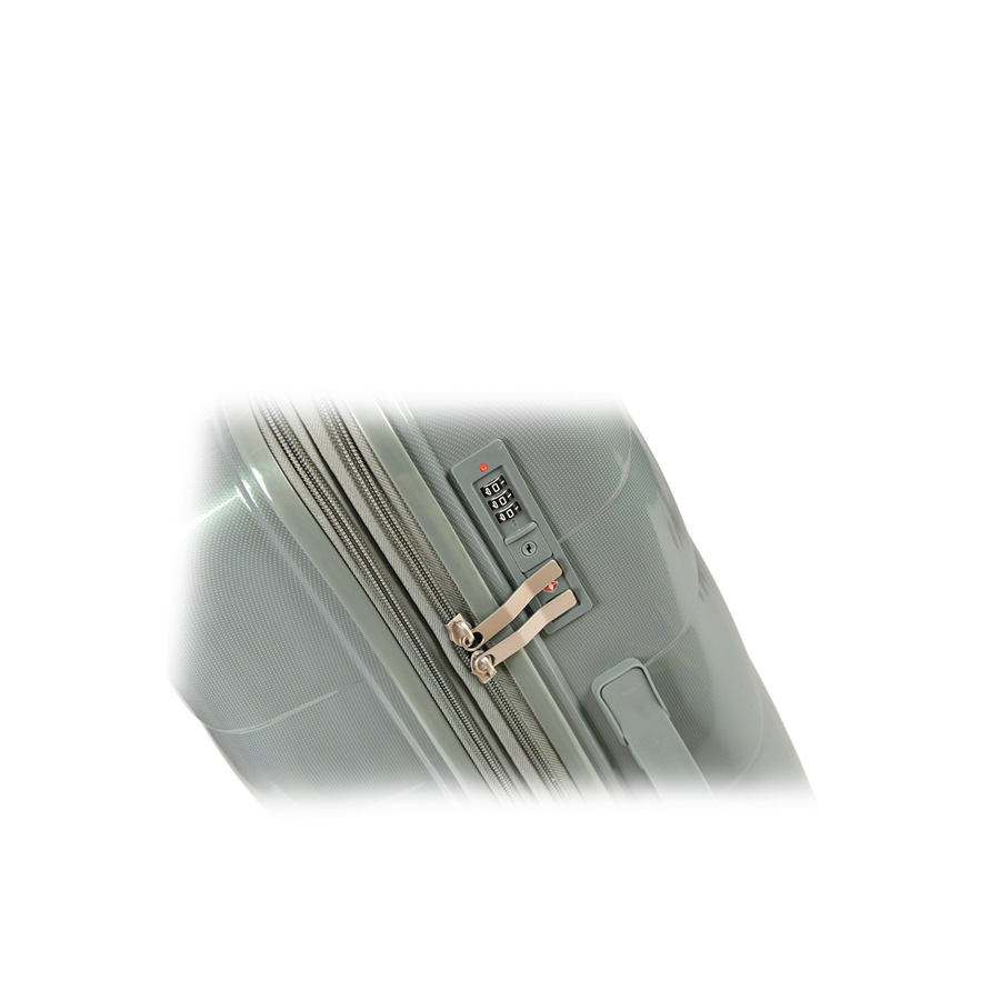 medium suitcase polypropylene dark gray 0161599