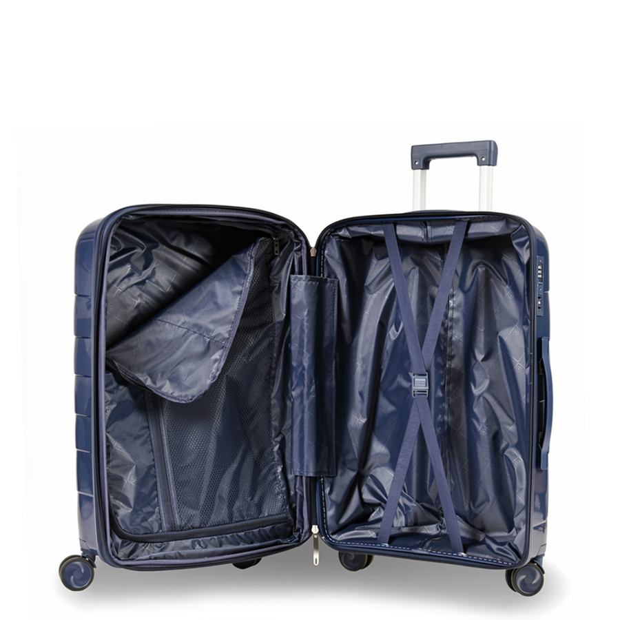 small suitcase polypropylene tŭmno sin dark blue 0161592