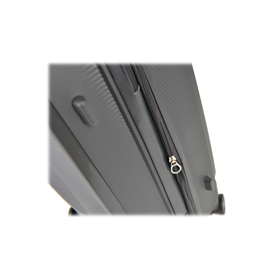 small suitcase polypropylene dark gray 0161418