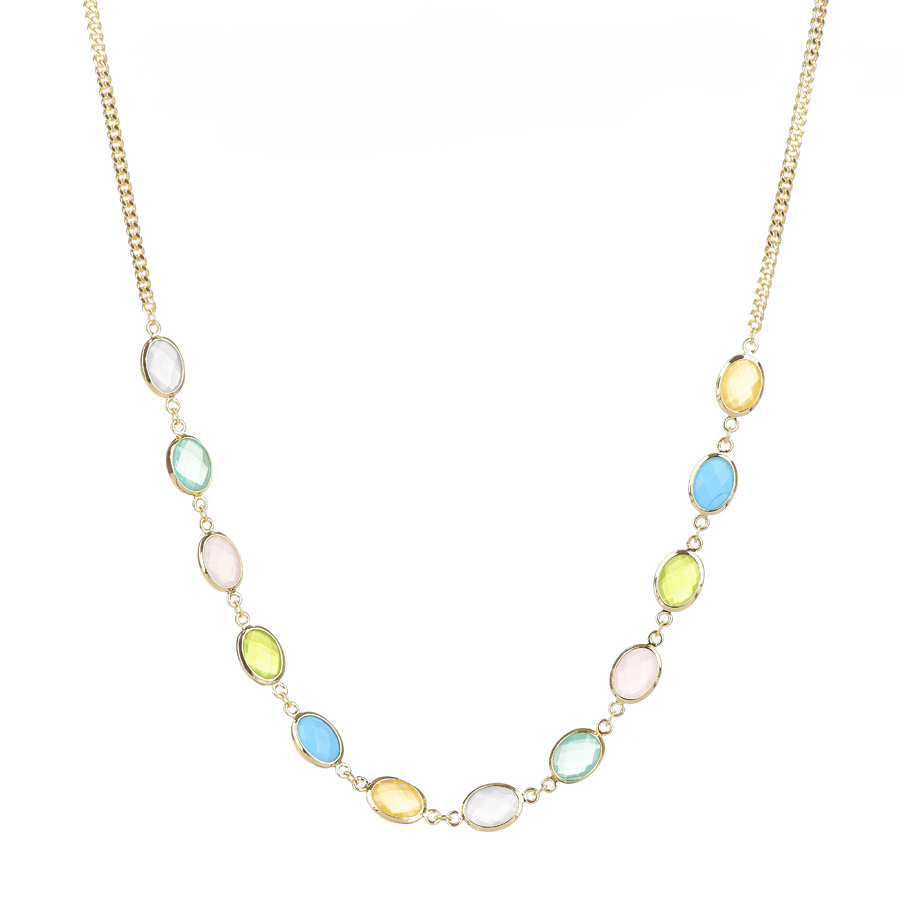 lady's necklace brass gold 0164801