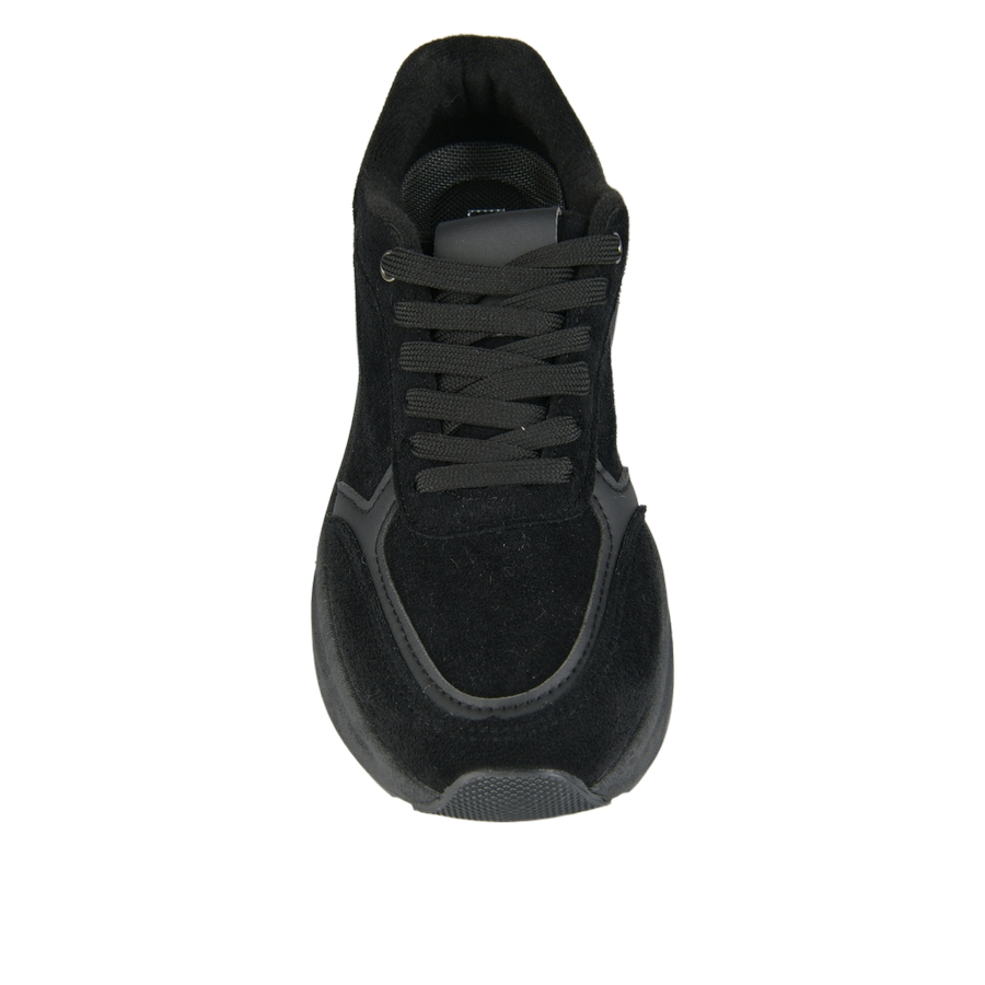 adidași damă piele ecologică/textil negru 0163308