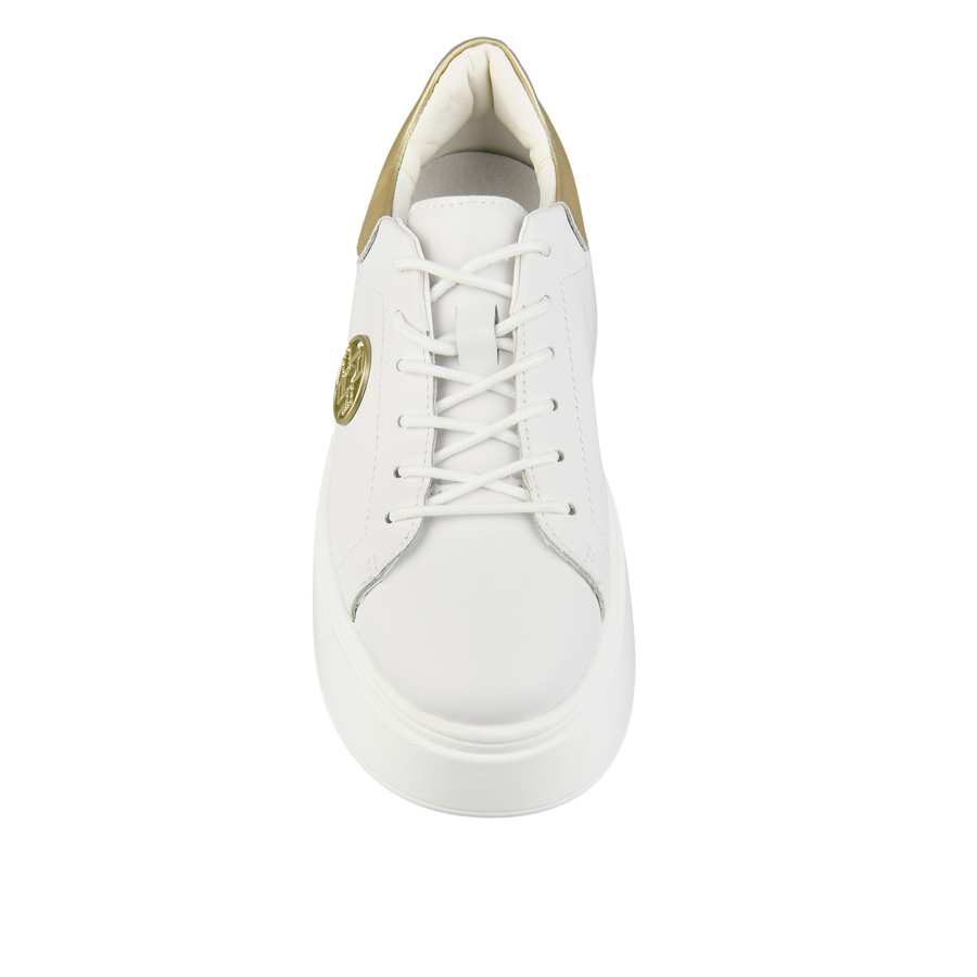 pantofi damă piele naturală alb 0157574