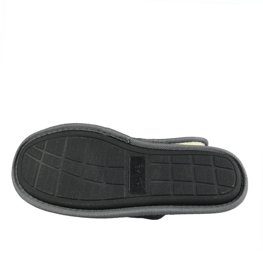 men's slippers textiles grey 0162074