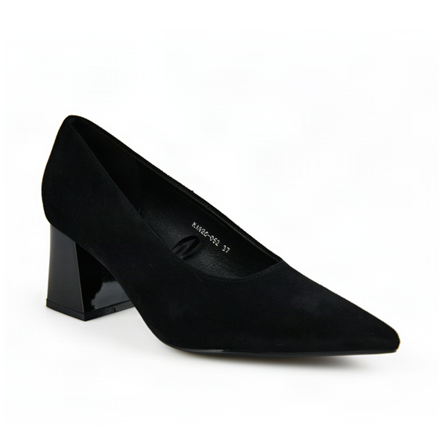 pantofi damă textil negru 0163253