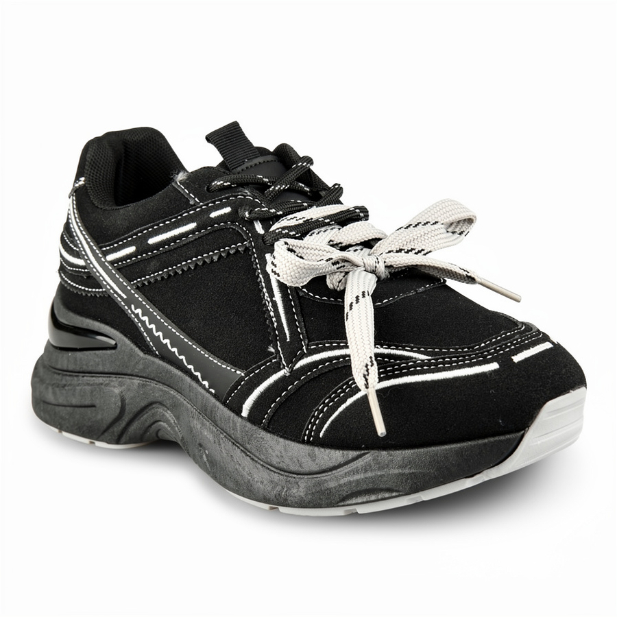 adidași damă textil negru 0162731