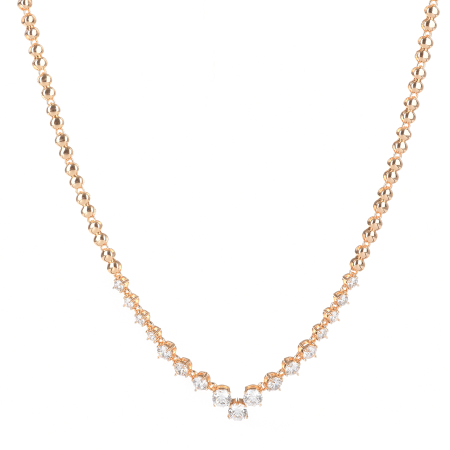 lady's necklace brass gold 0164815