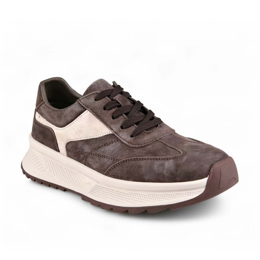 adidași damă piele naturală maro 0163328