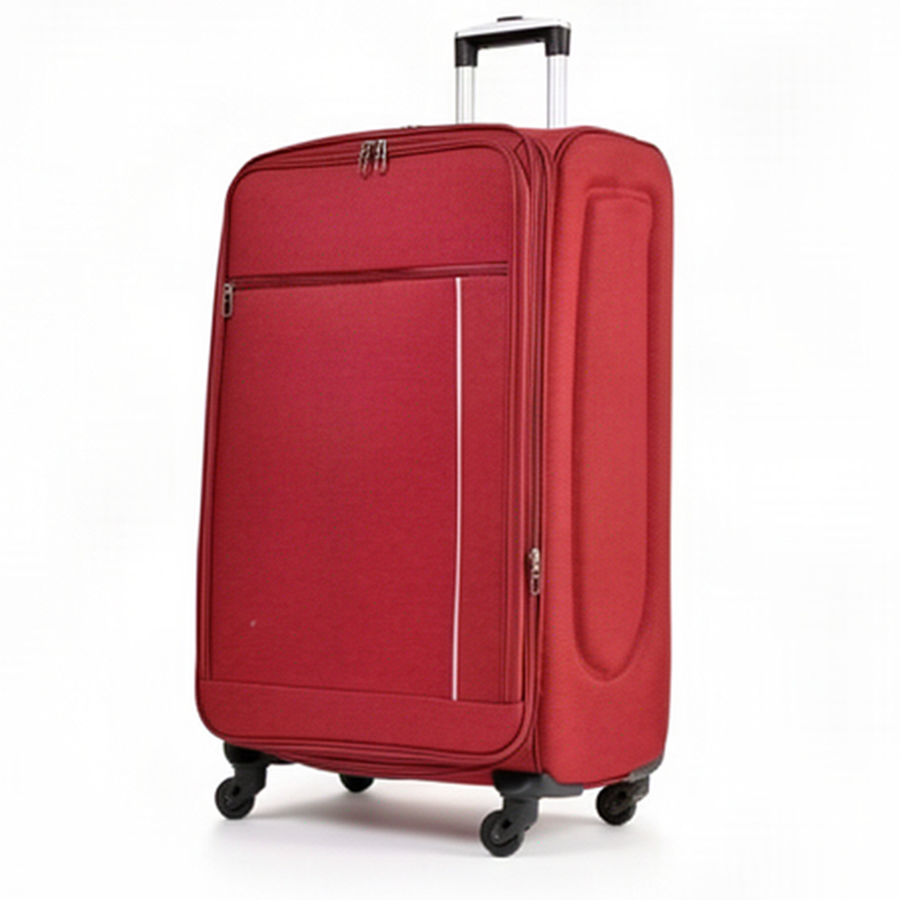 big suitcase textile bordeaux 0163710