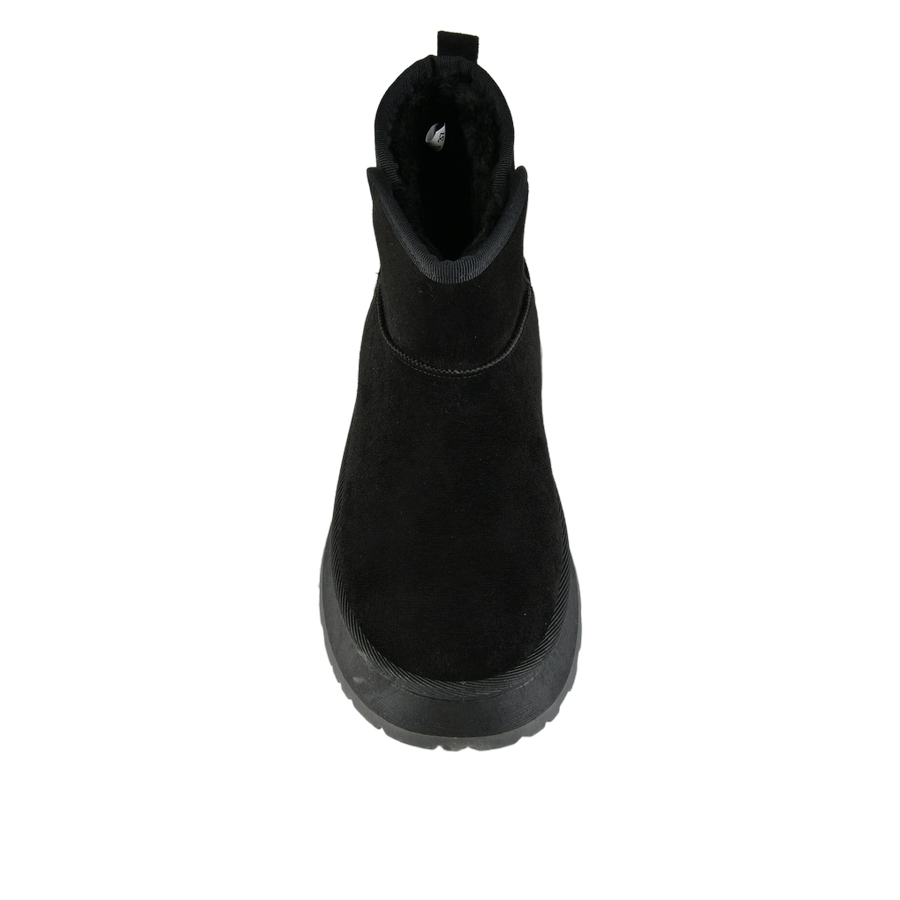 botine damă textil negru 0163241